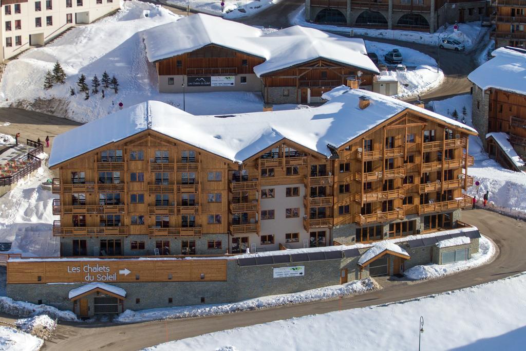 Cgh Residences & Spas Les Chalets Du Soleil Contemporain Saint-Martin-de-Belleville Exterior foto