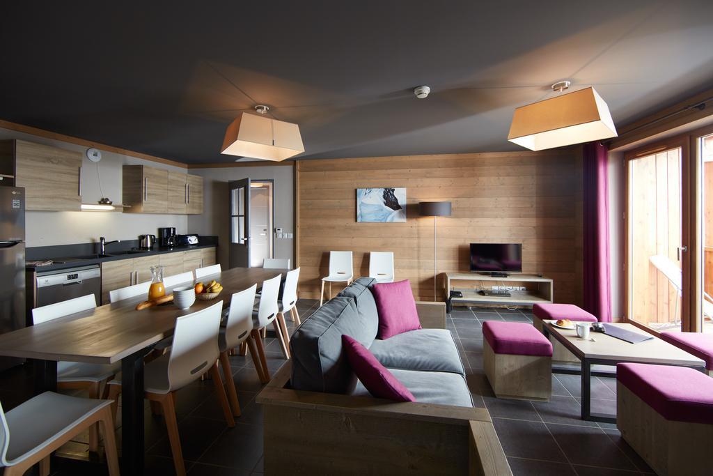 Cgh Residences & Spas Les Chalets Du Soleil Contemporain Saint-Martin-de-Belleville Quarto foto