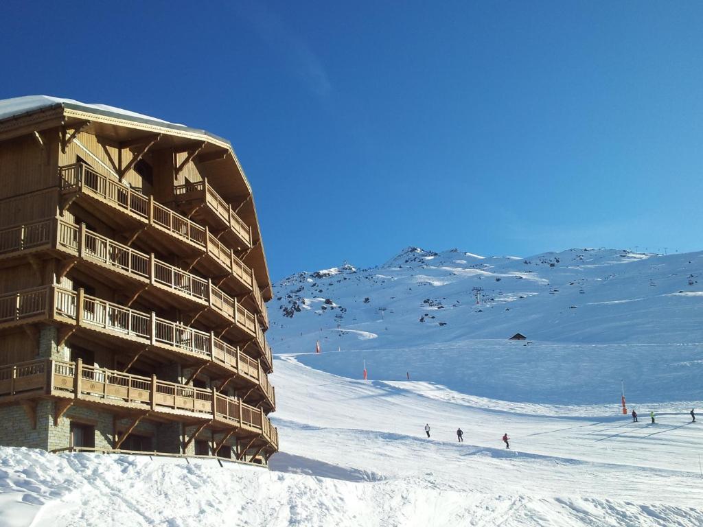 Cgh Residences & Spas Les Chalets Du Soleil Contemporain Saint-Martin-de-Belleville Exterior foto